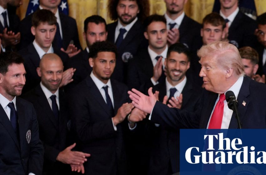  Messi and Inter Miami were wallpaper for Trump’s whims in their White House visit | MLS