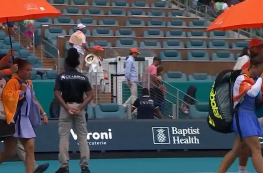  Miami Open final moved mid-match as schedule chaos returns on last day of tournament | Tennis | Sport