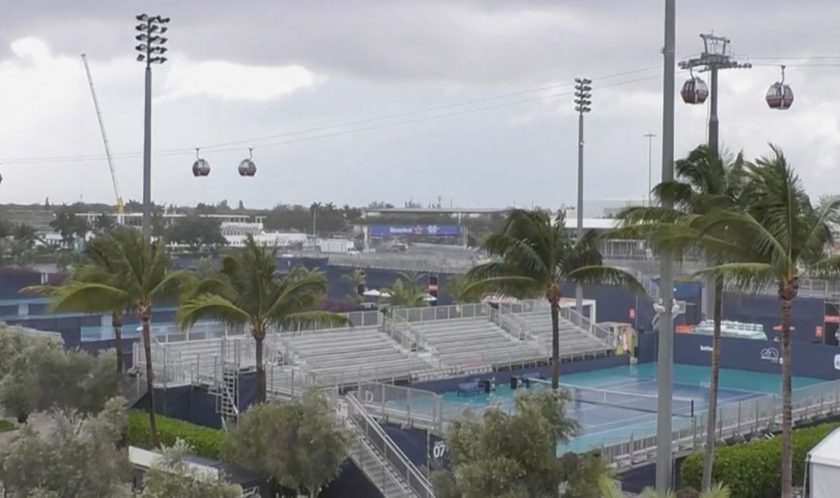 Miami Open rain delay