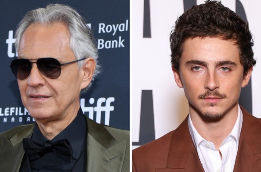  Andrea Bocelli Responds to Timothée Chalamet’s Opera, Ballet Comment