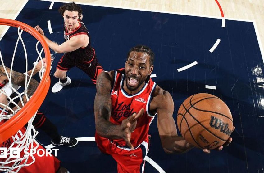  NBA: Los Angeles Clippers 119-108 Chicago Bulls – Kawhi Leonard equals record – BBC