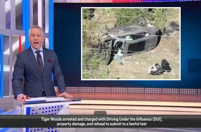  NBC apologizes for showing imagery of wrong Tiger Woods car crash