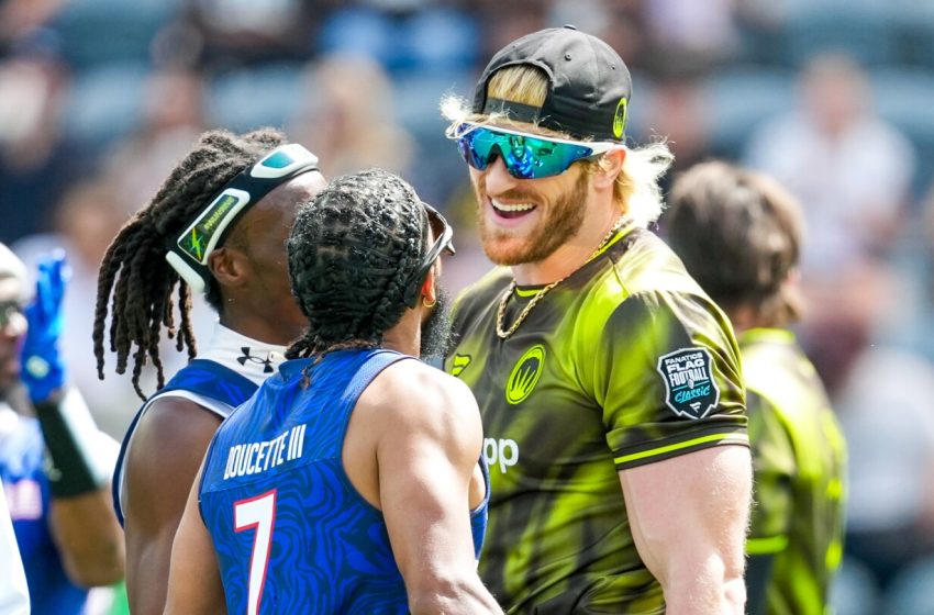  NFL players are out of their element vs. U.S. men’s flag team