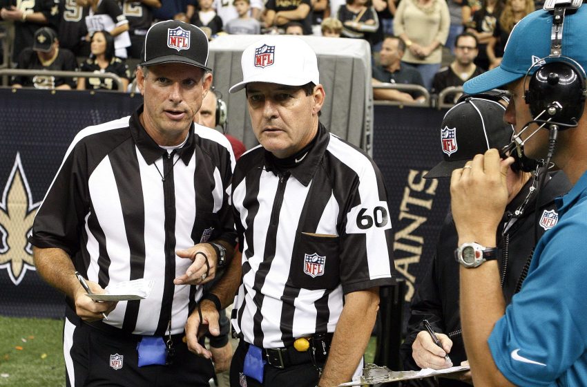  NFL reportedly ‘laying groundwork’ for replacement refs this season