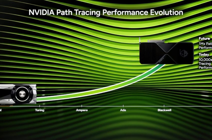  NVIDIA Says Its Future Gaming GPUs Will Bring A 1,000,000x Leap In Path Tracing Performance By Using RTX / AI Advances