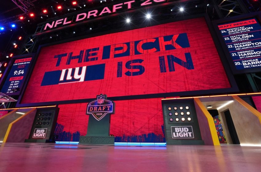  NY Giants 4-round mock draft: A predictable pick at No. 5