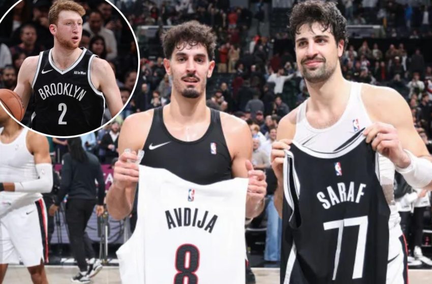  Nets, Blazers make ‘special’ history with three Israelis in same game