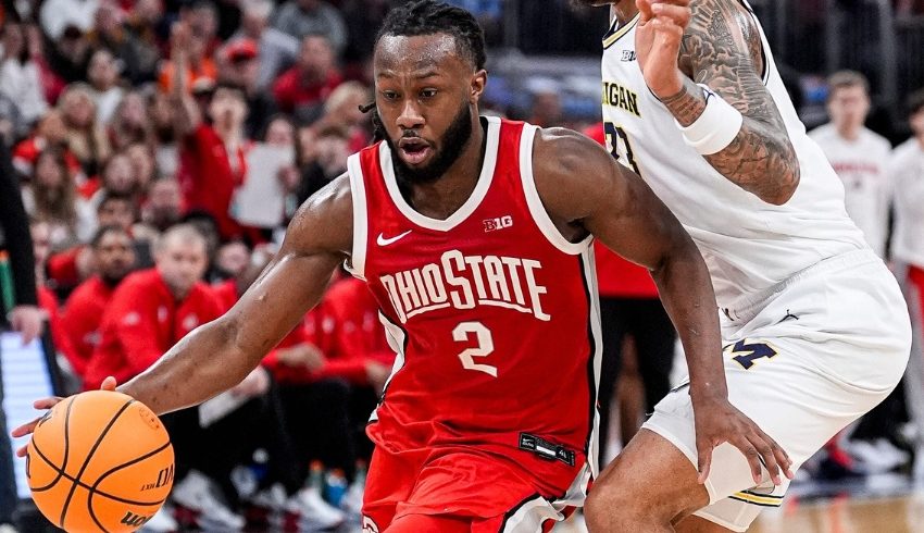  Ohio State Falls Short in Upset Bid of No. 3 Michigan in Big Ten Tournament Quarterfinals, 71-67