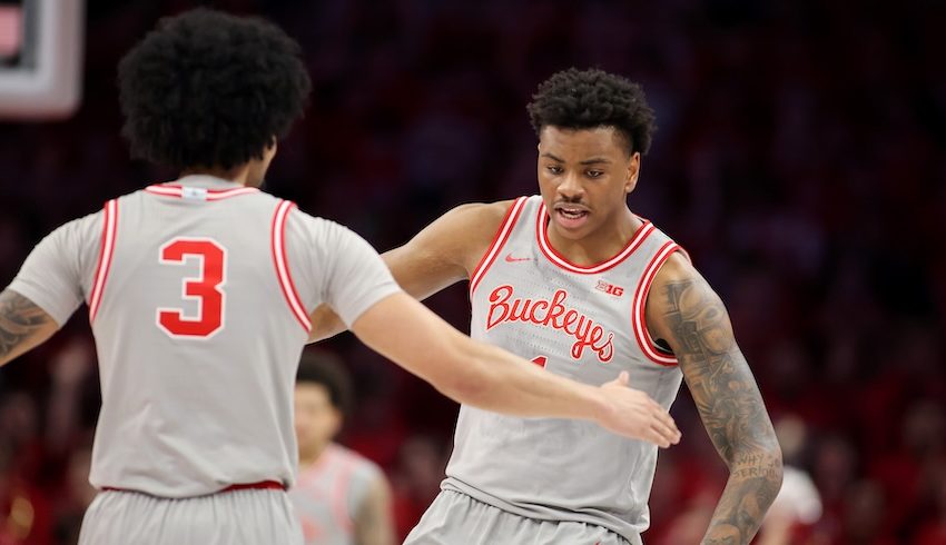  Ohio State Opens As 2.5-Point Favorite for First-Round NCAA Tournament Game vs. TCU