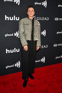 Rachael Rapinoe at the 37th GLAAD Media Awards held at the Beverly Hilton on March 05, 2026 in Beverly Hills, California.