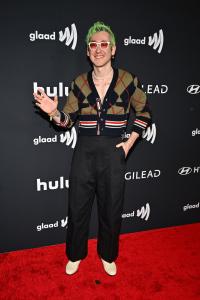 Sam Haft at the 37th GLAAD Media Awards held at the Beverly Hilton on March 05, 2026 in Beverly Hills, California.