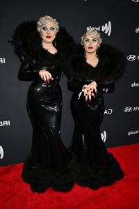 Dracmorda Boulet and Swanthula Boulet at the 37th GLAAD Media Awards held at the Beverly Hilton on March 05, 2026 in Beverly Hills, California.