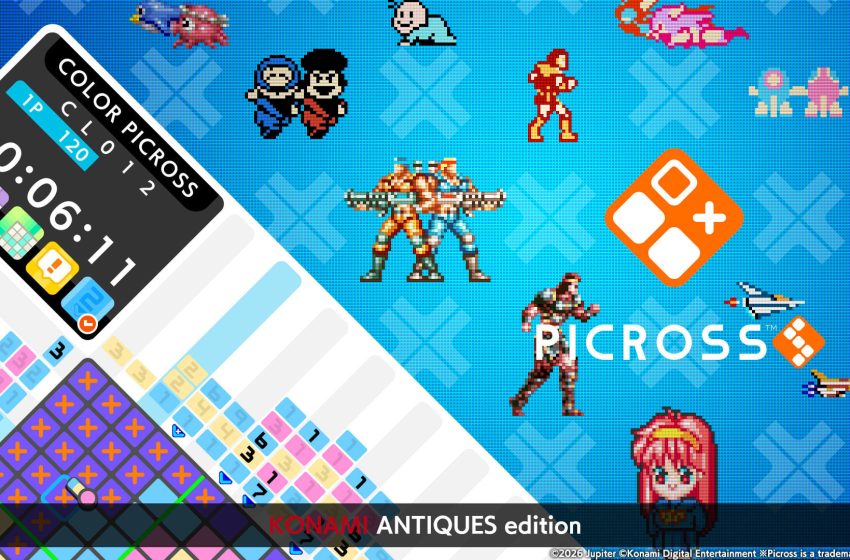  PICROSS S KONAMI ANTIQUES edition announced for Switch
