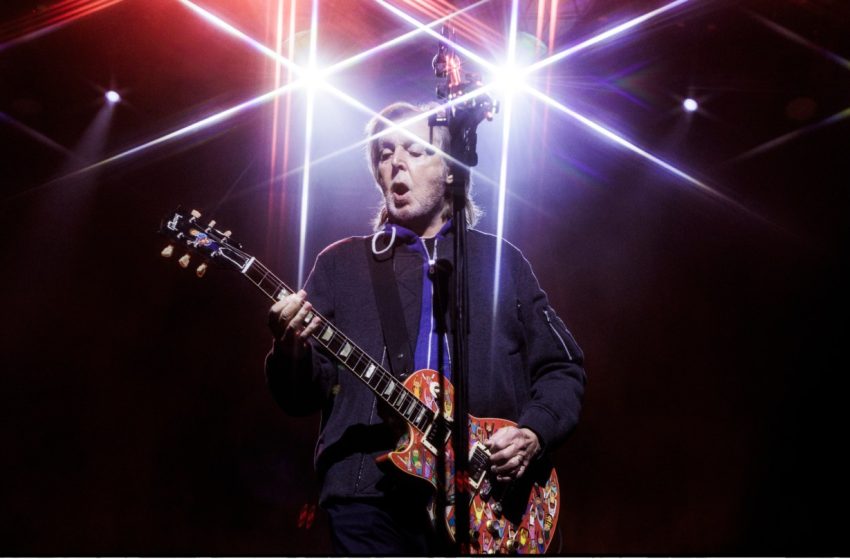  Paul McCartney Plays Rare Theater Concert at Fonda in Los Angeles