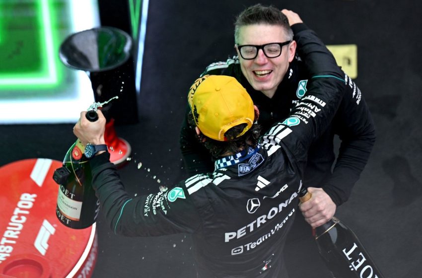 Peter Bonnington reveals touching Lewis Hamilton moment after Kimi Antonelli’s first F1 win