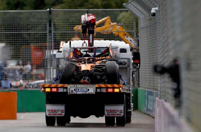  Piastri explains cause of Australian GP pre-race crash