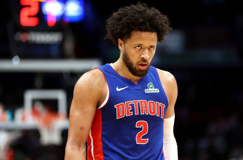  Pistons’ Cade Cunningham diagnosed with collapsed lung, will be re-evaluated in 2 weeks