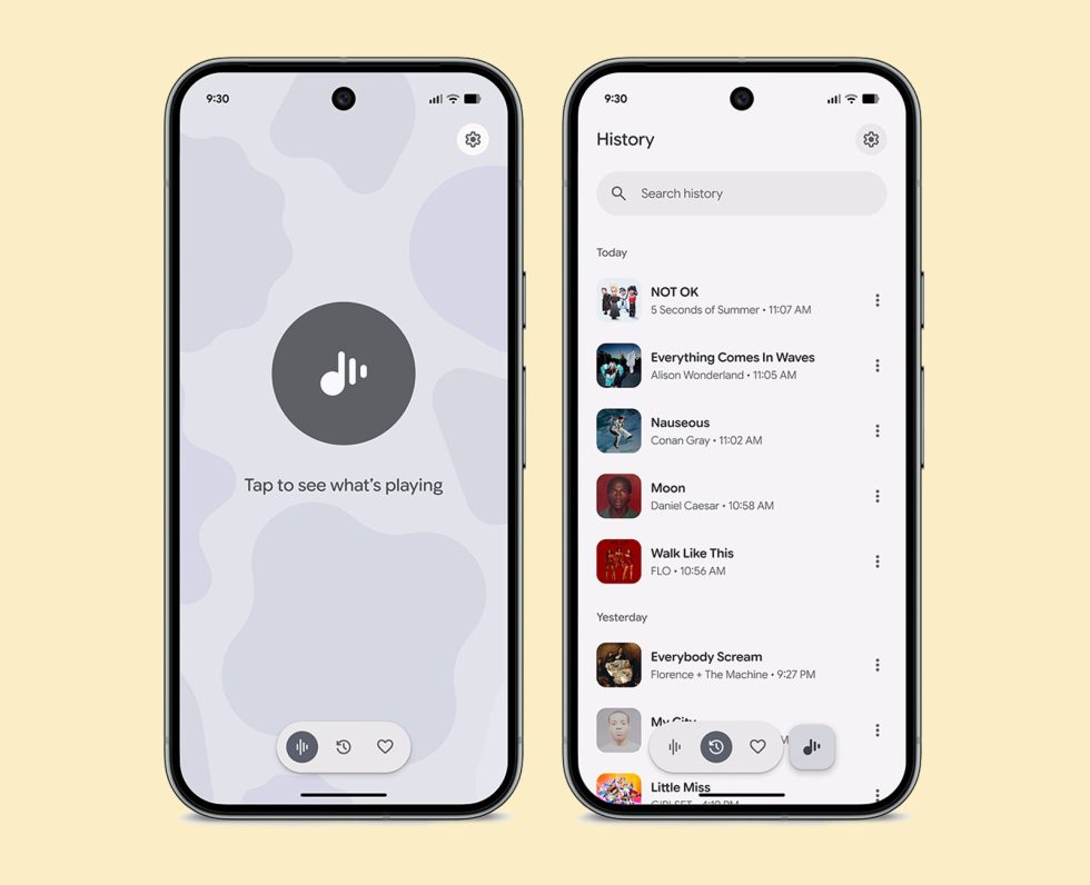 Pixel Now Playing App