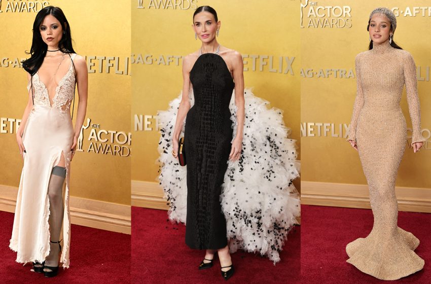  Demi Moore, Jenna Ortega Won Red Carpet