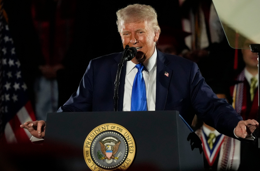  President Donald Trump announces plans to sign new executive order on college sports, expects to get sued