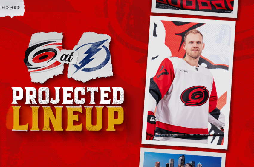  Projected Lineup: March 14 at Tampa Bay