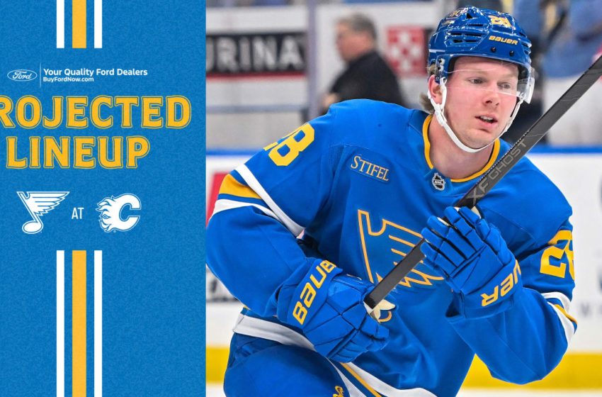  Projected Lineup: March 18 at Calgary