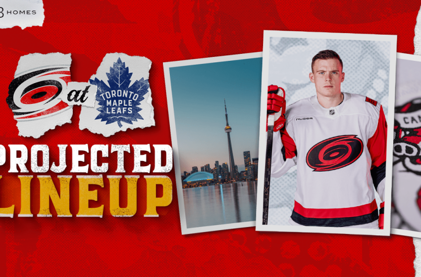 Projected Lineup: March 20 at Toronto