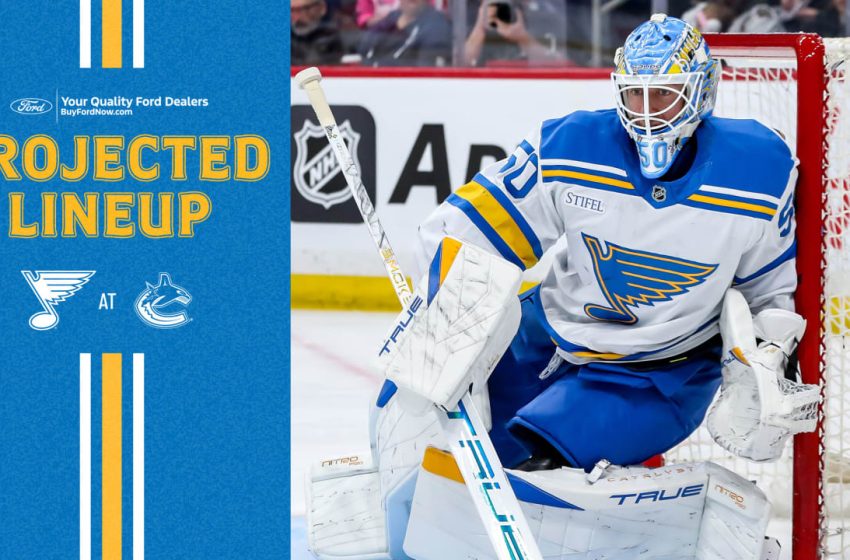  Projected Lineup: March 21 at Vancouver