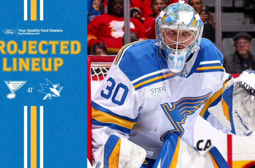  Projected Lineup: March 30 at San Jose