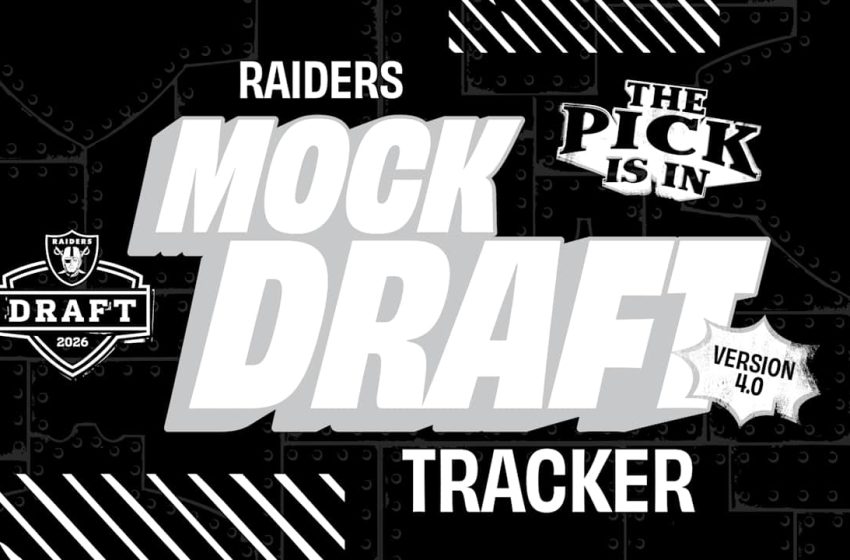  Raiders 2026 Mock Draft Tracker 4.0