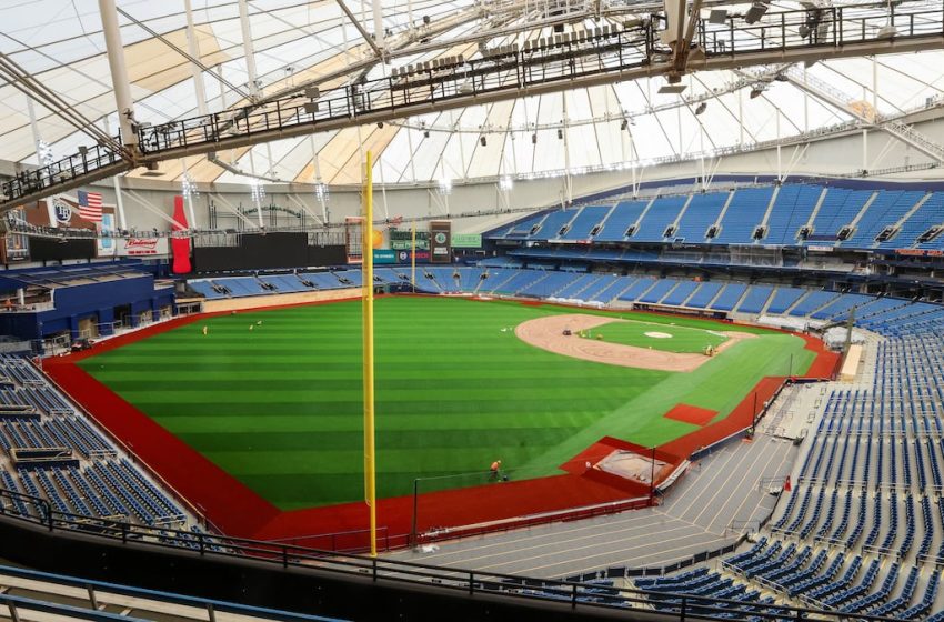  Rays test out new roof, turf at repaired Trop and like what they see – Tampa Bay Times