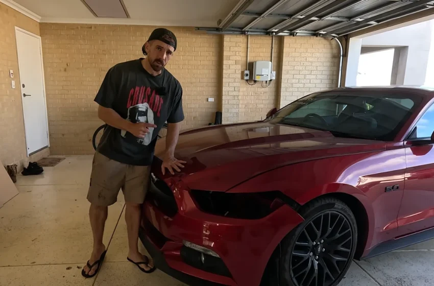  Man buys the cheapest V8 Ford Mustang in Australia and doubles its value in just a week