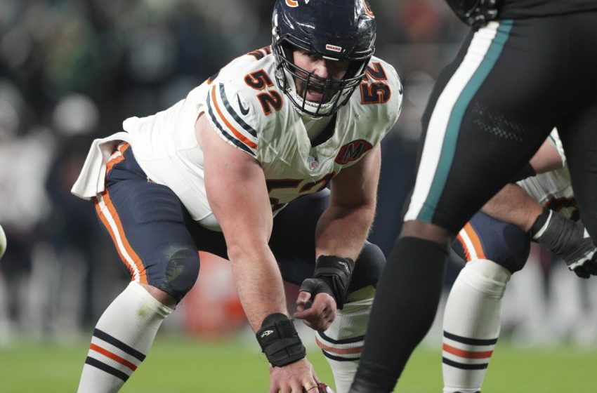  Report: Bears center Drew Dalman is retiring from the NFL at age 27