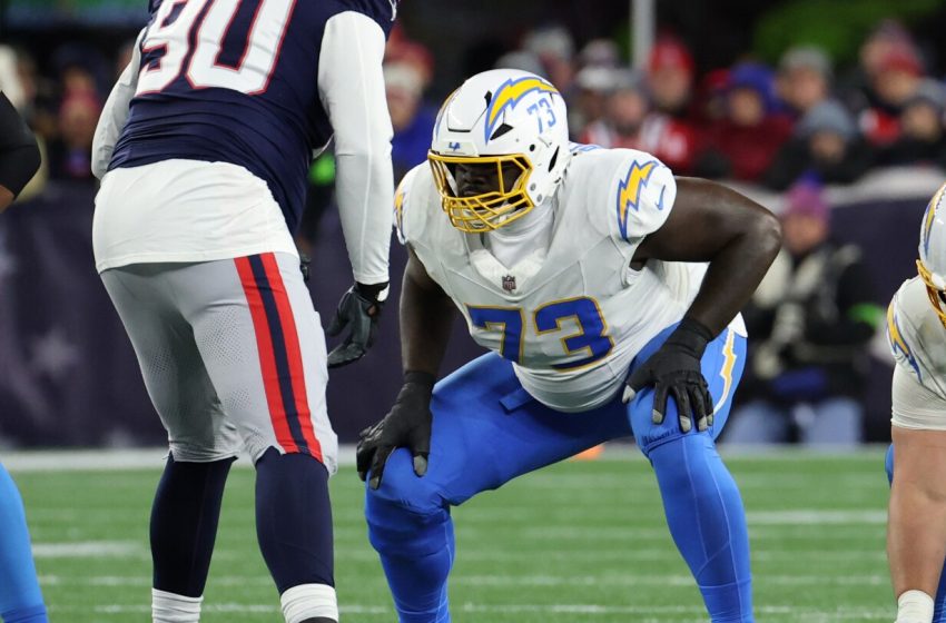  Report: Chargers plan to release Mekhi Becton