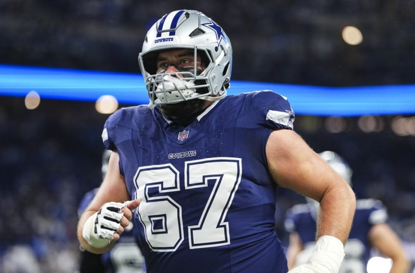  Report: Cowboys will not tender OL Brock Hoffman