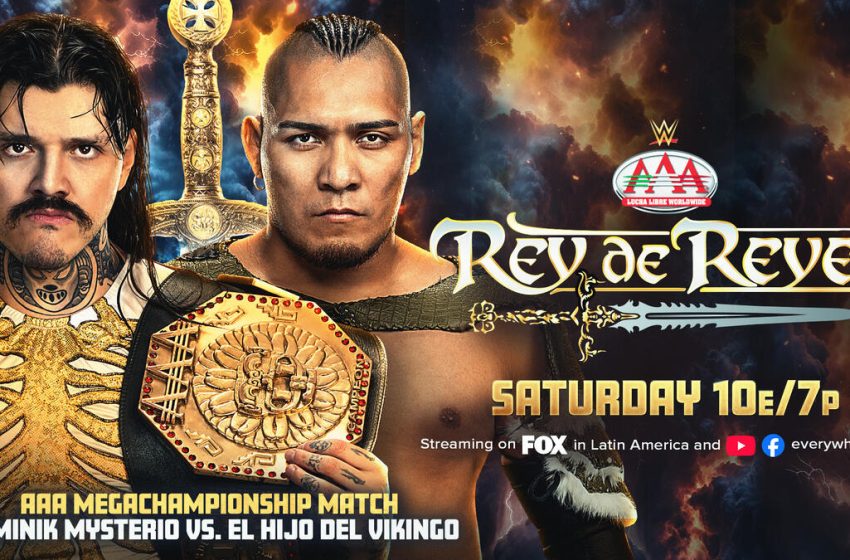  Result of Mega title match from AAA Rey de Reyes