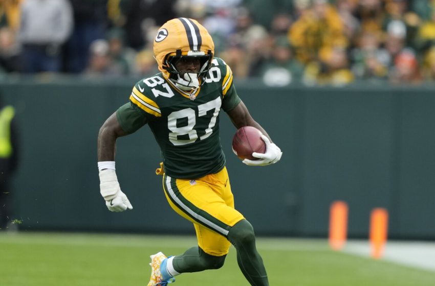  Romeo Doubs agrees to four-year deal with Patriots