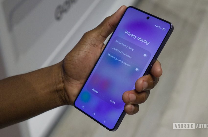  Is the privacy mode hurting Galaxy S26 Ultra display quality?