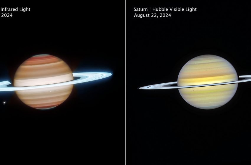  Webb & Hubble capture new views of Saturn