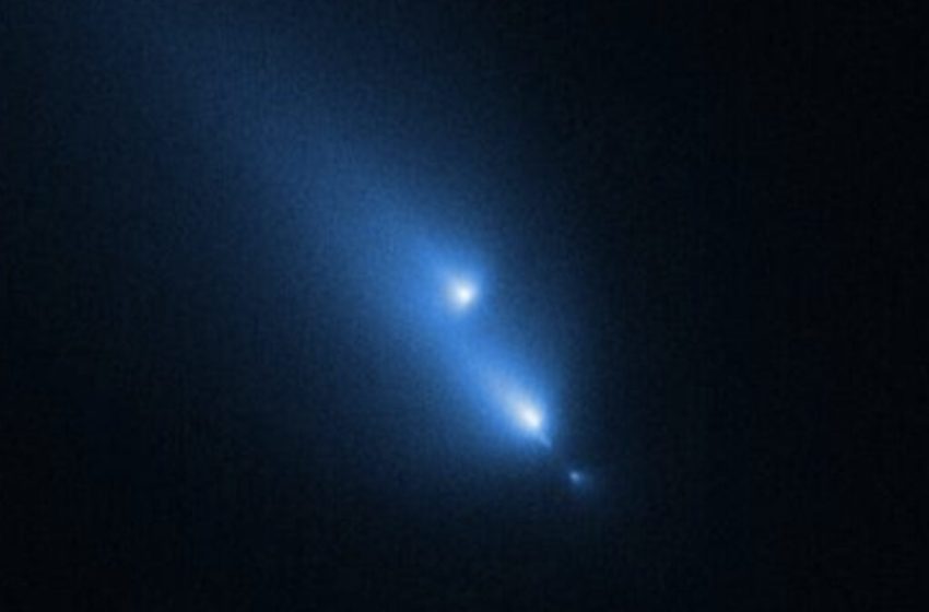  Hubble Was Watching This Comet When the Coolest Thing Happened