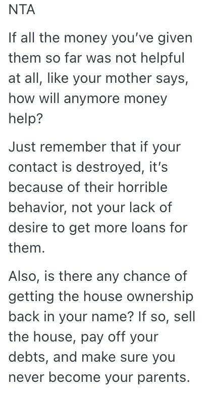 Screenshot 2026 02 09 at 7.08.49 PM A Students Parents Are Pressuring Them To Take Out Bank Loans For Them, But They Dont Want To Help Them Out Because Theyre Irresponsible With Money