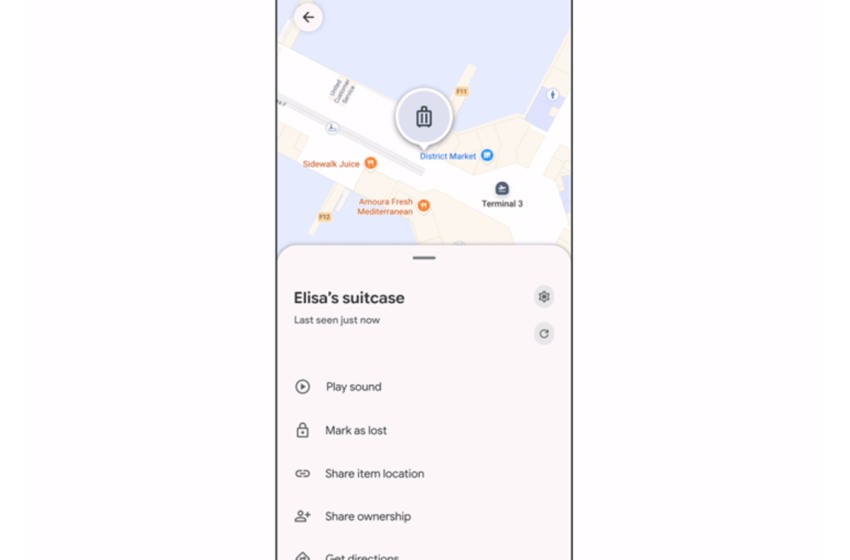 Android users can now share tracker tag info with airlines to help locate lost luggage