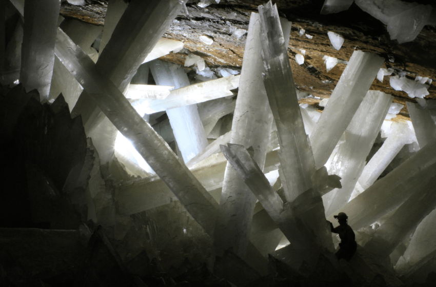  It’s a staggering 300 metres underground, features amazing 11-metre-tall crystals – and has a deadly 90% humidity level