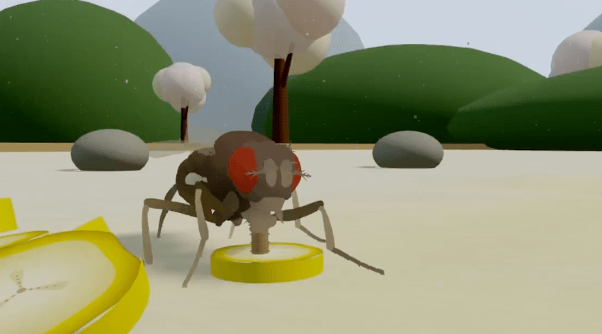  This is not a fly uploaded to a computer