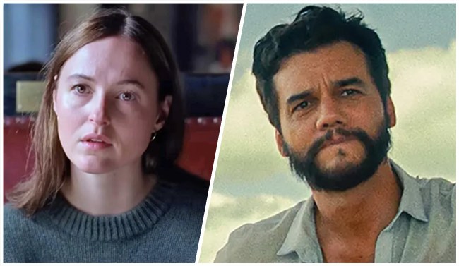 Renate Reinsve in 'Sentimental Value' / Wagner Moura in 'The Secret Agent'