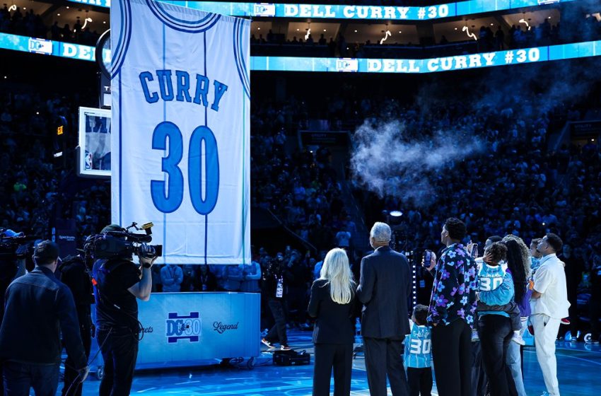  Seth Curry drops perfect Steph quip at Dell’s jersey retirement – NBC Sports Bay Area & California