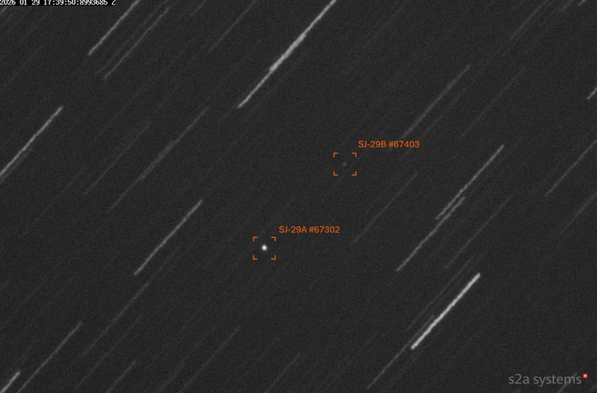  U.S. GSSAP satellites execute GEO handoff to monitor China’s Shijian-29 spacecraft