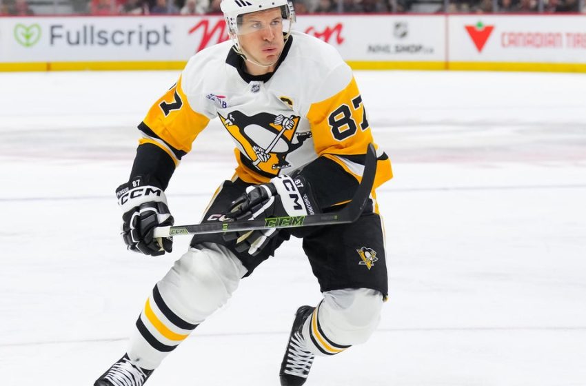  Sidney Crosby leaves Penguins-Senators game, will not return