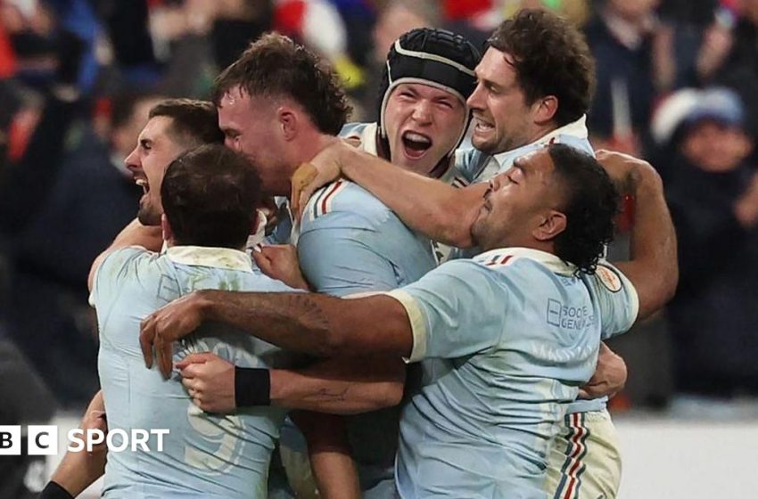  Six Nations: France win last-gasp thriller to beat England and clinch title