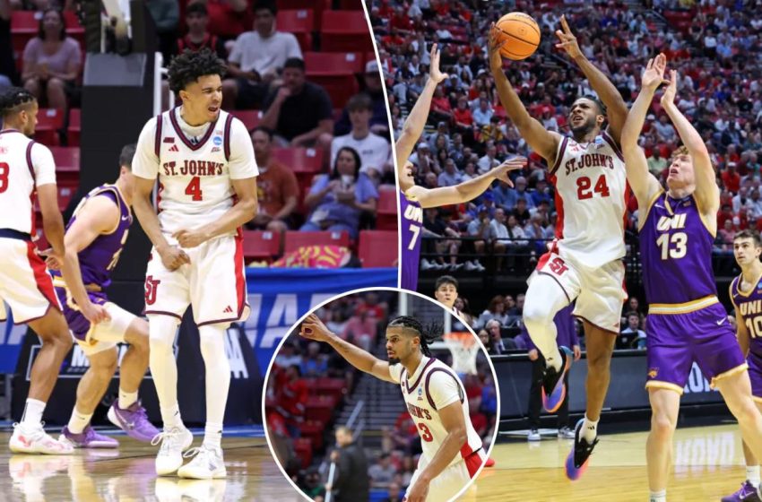  St. John’s crushes Northern Iowa for statement win to start March Madness